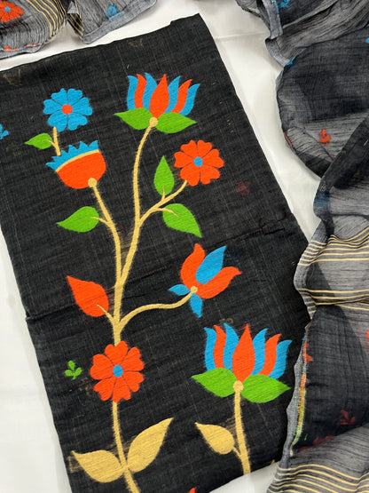 Jamdani Dress Material