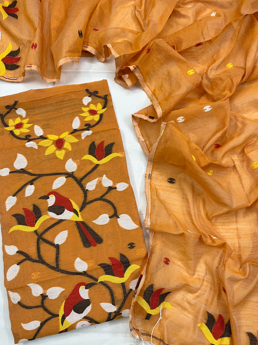 Jamdani Dress Material