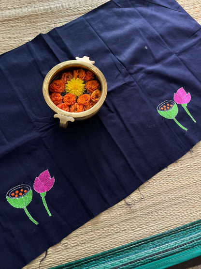 DKBP69 Designer Kanthawork Blouse Piece