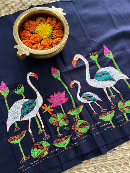 DKBP71 Designer Kanthawork Blouse Piece