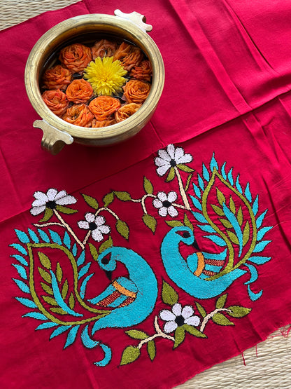 DKBP80 Designer Kanthawork Blouse Piece