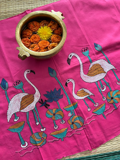 DKBP85 Designer Kanthawork Blouse Piece