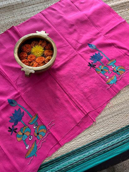 DKBP85 Designer Kanthawork Blouse Piece