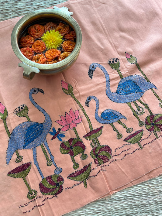 DKBP96 Designer Kanthawork Blouse Piece