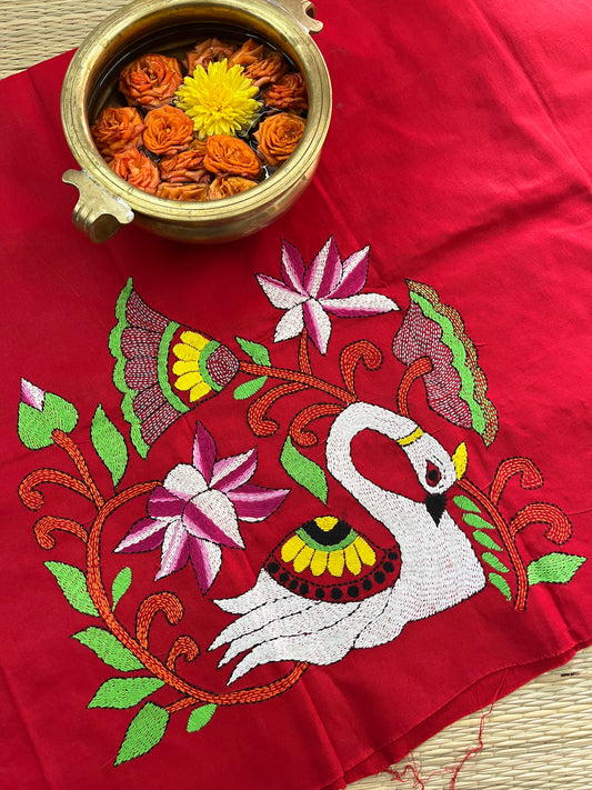DKBP103 Designer Kanthawork Blouse Piece