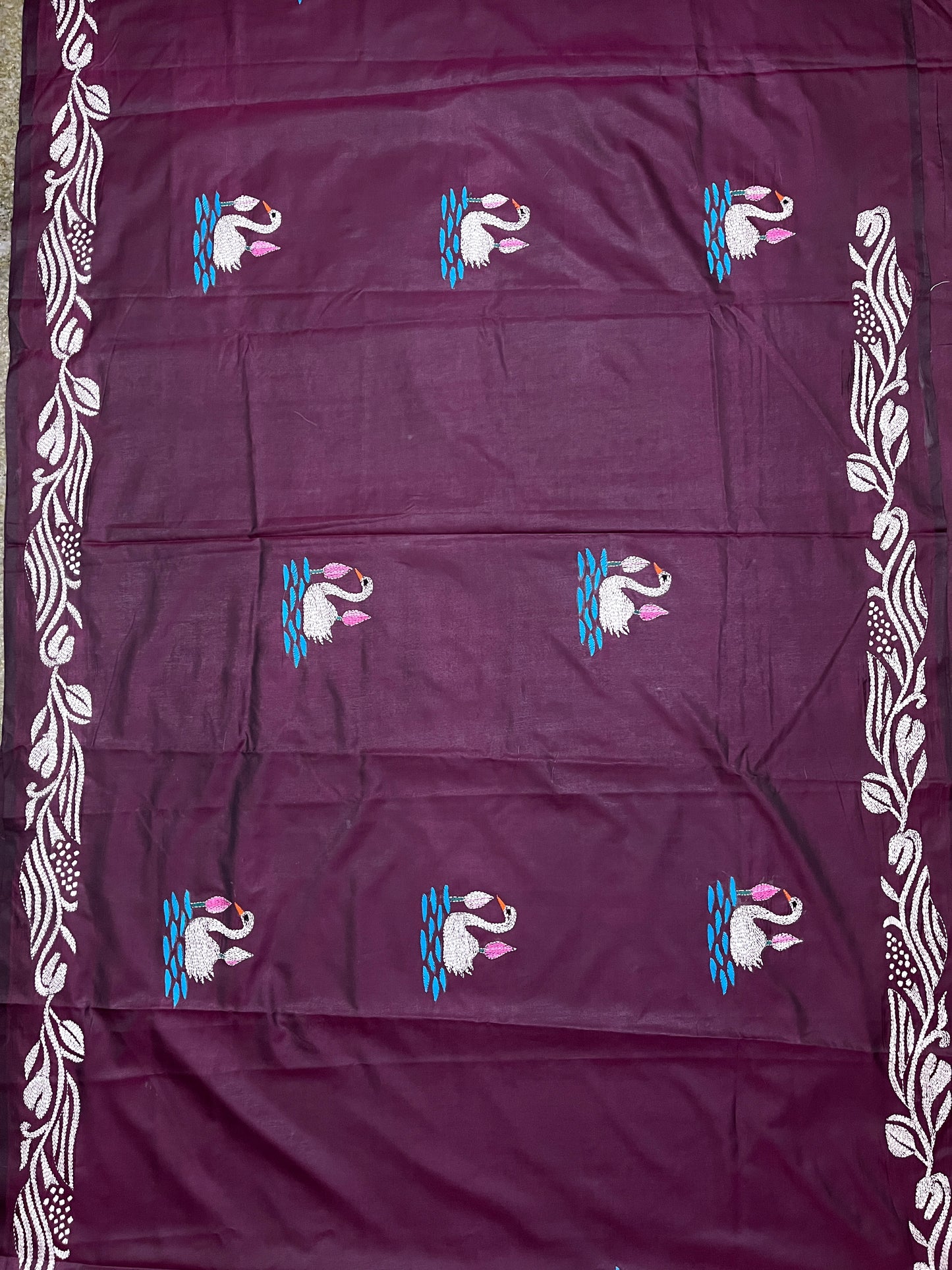 HAMSA Kanthawork Saree