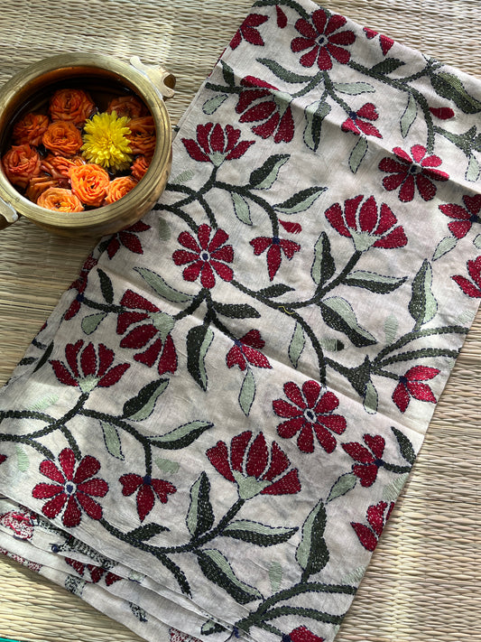 MKBP21 Mandhara Kanthawork Blouse Piece