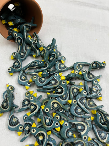 GREY Chidiya Buttons