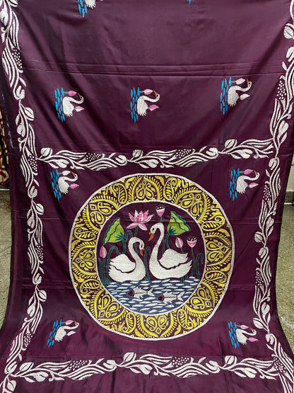 HAMSA Kanthawork Saree