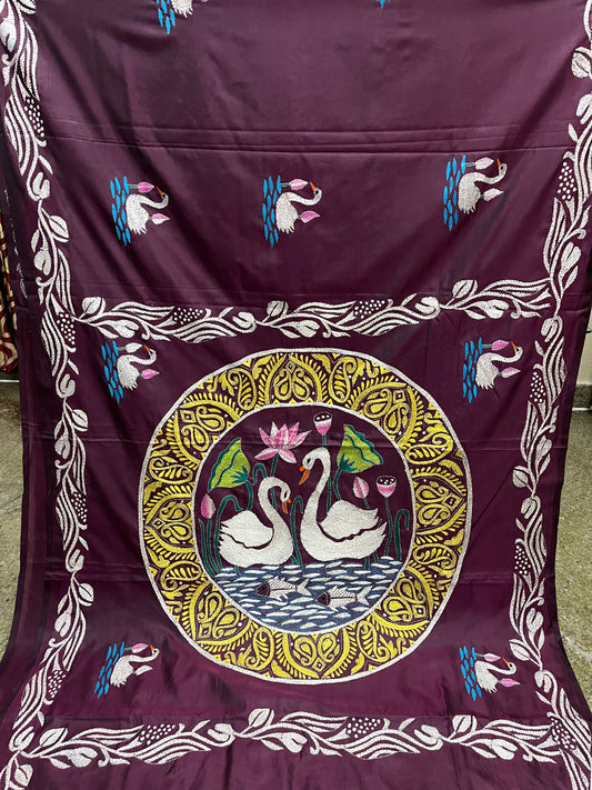 HAMSA Kanthawork Saree