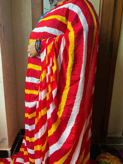 Mothra Lehariya Saree
