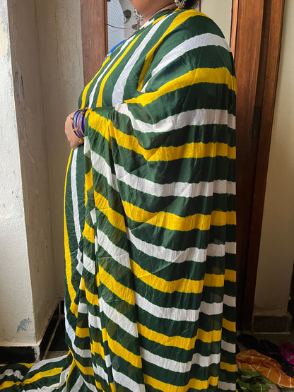 Mothra Lehariya Saree