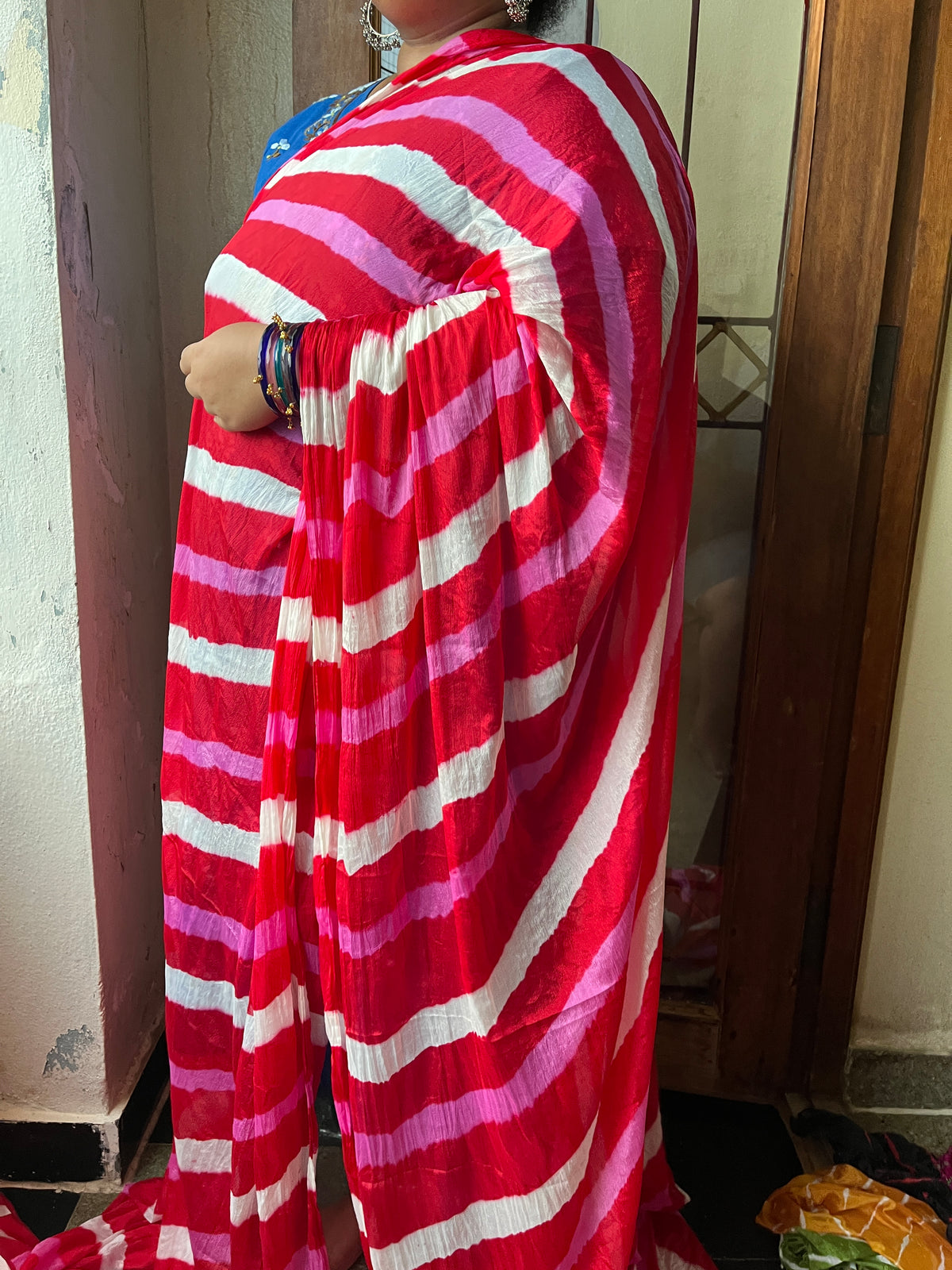 Mothra Lehariya Saree