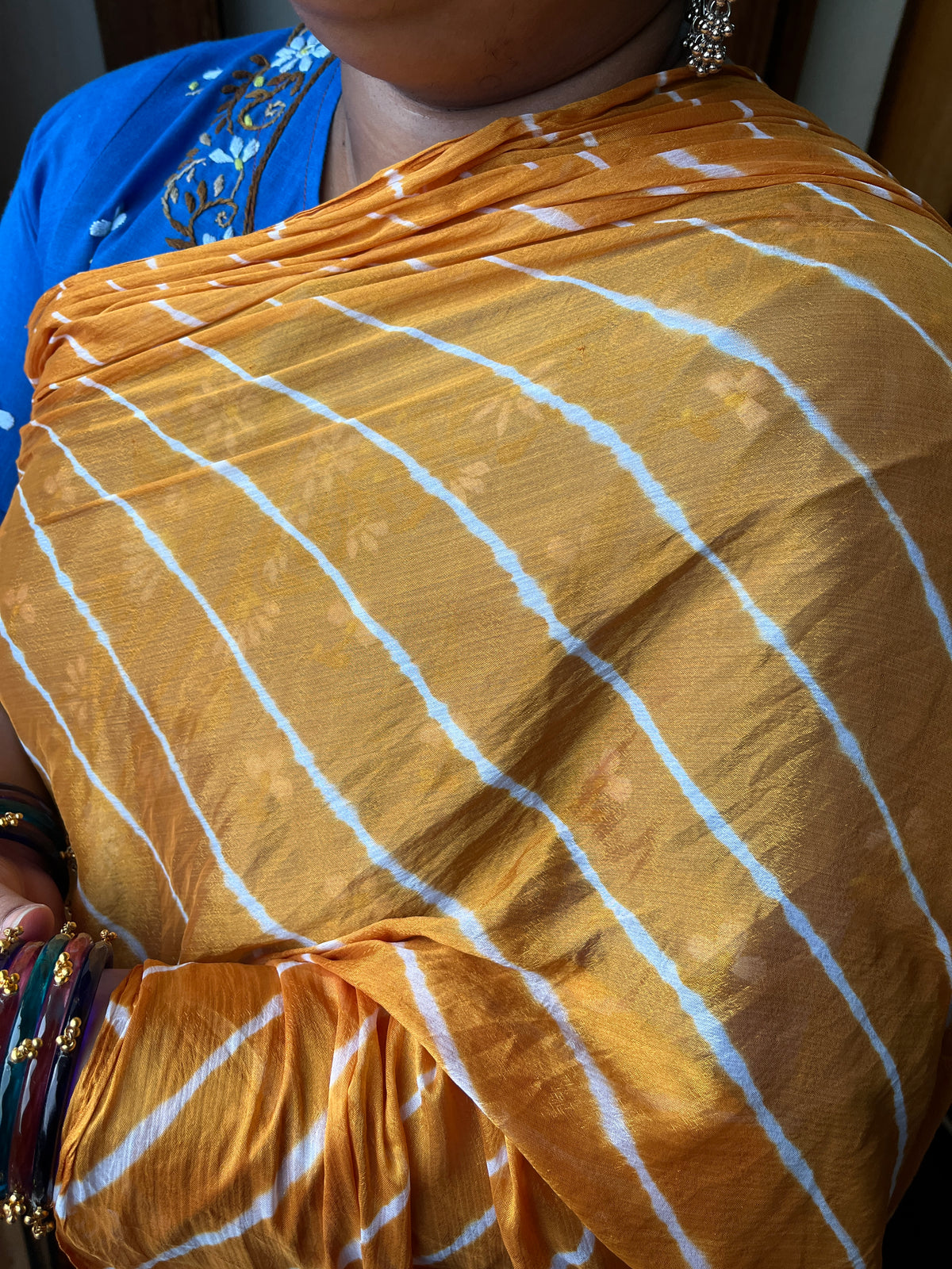 SANDAL Lehariya Saree