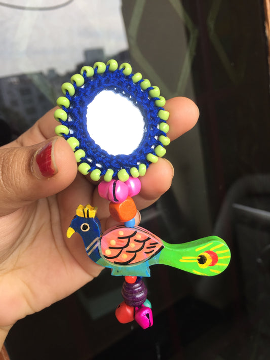 Gulaabo Big Mirror Tassel
