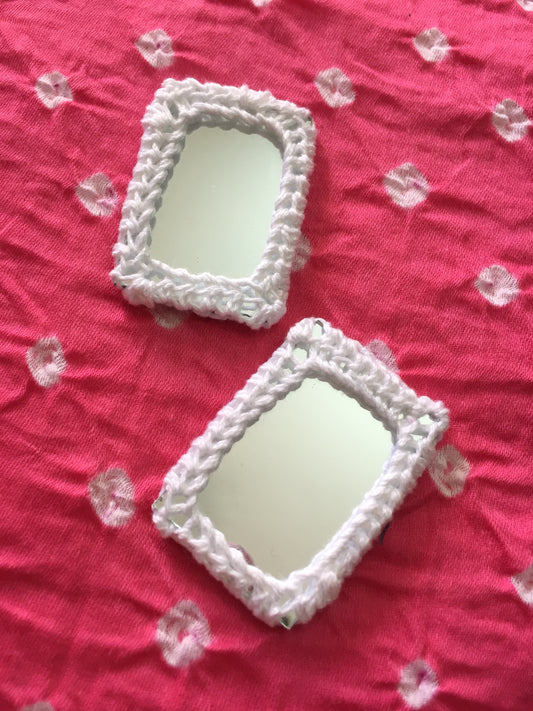 Big Rectangle Mirror Buttons