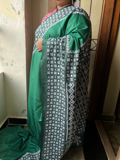 GRAND Kutchwork Saree