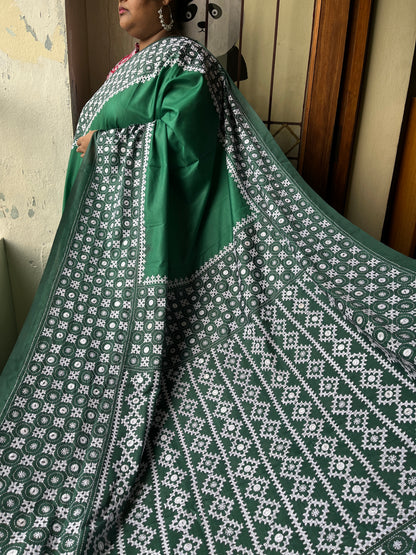 GRAND Kutchwork Saree