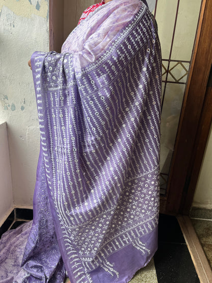 GRAND Kutchwork Saree