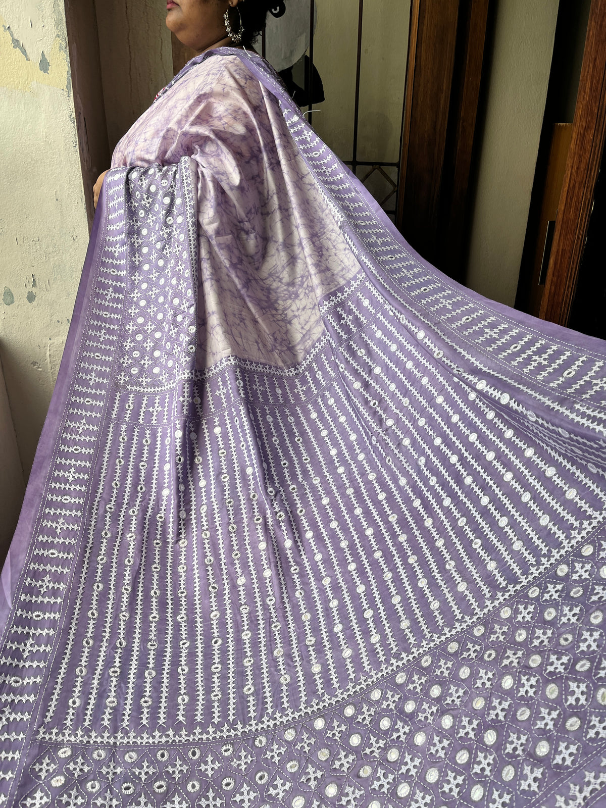 GRAND Kutchwork Saree