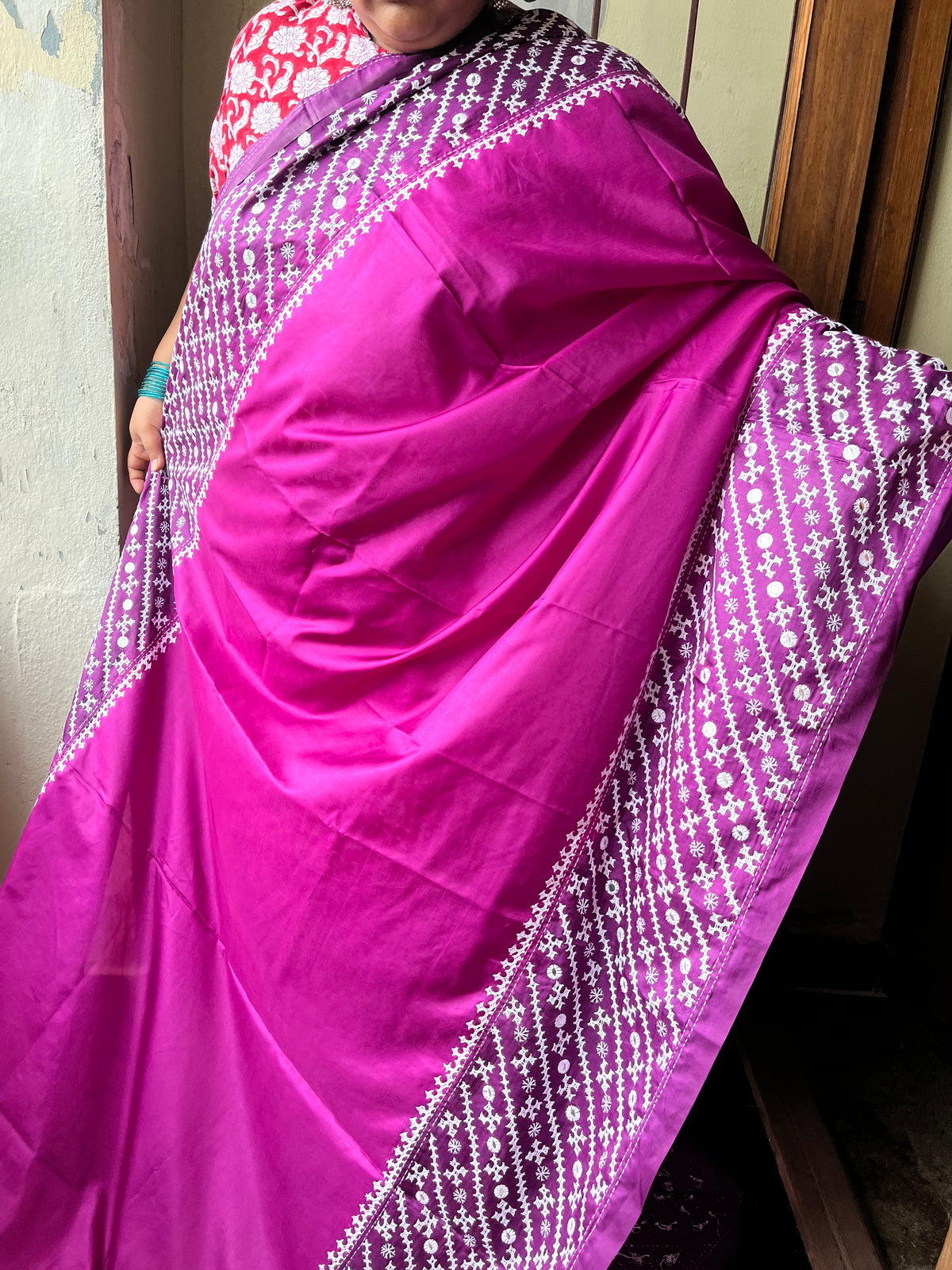 GRAND Kutchwork Saree