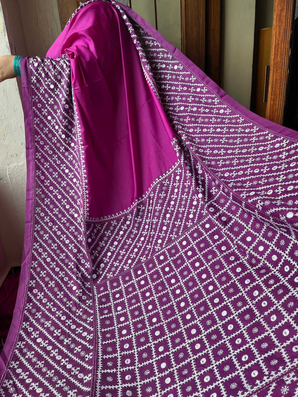 GRAND Kutchwork Saree