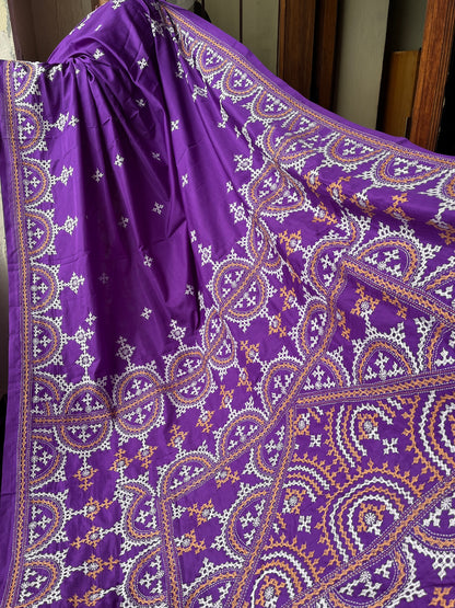 MAHAL Kutchwork Saree