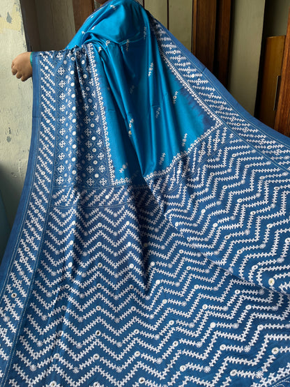 CHARMING Kutchwork Saree