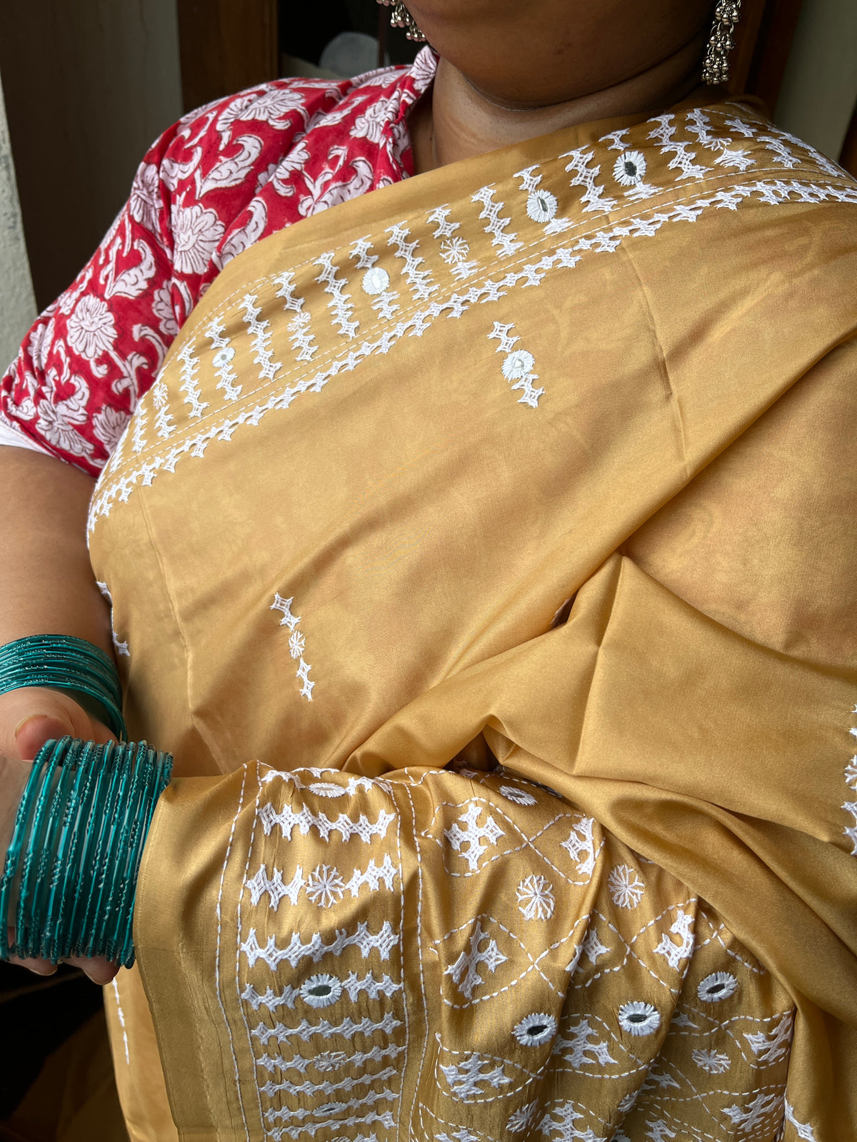 GRAND Kutchwork Saree