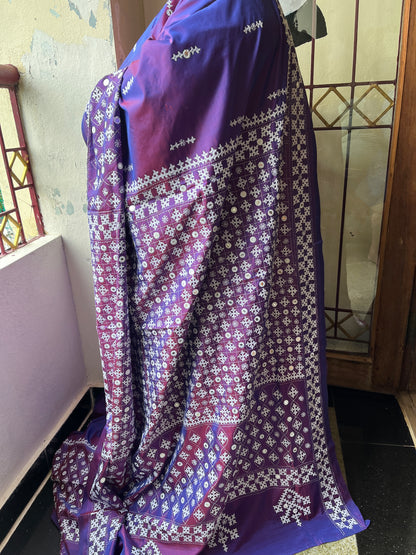 GRAND Kutchwork Saree
