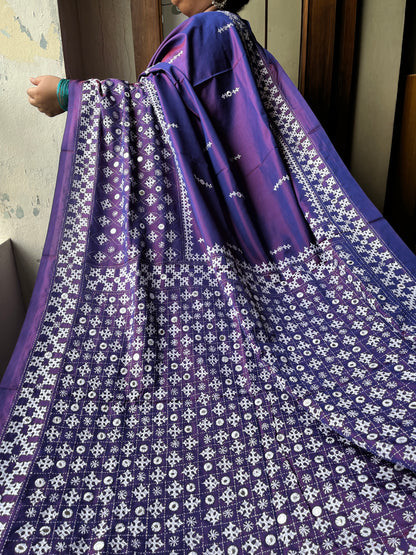 GRAND Kutchwork Saree