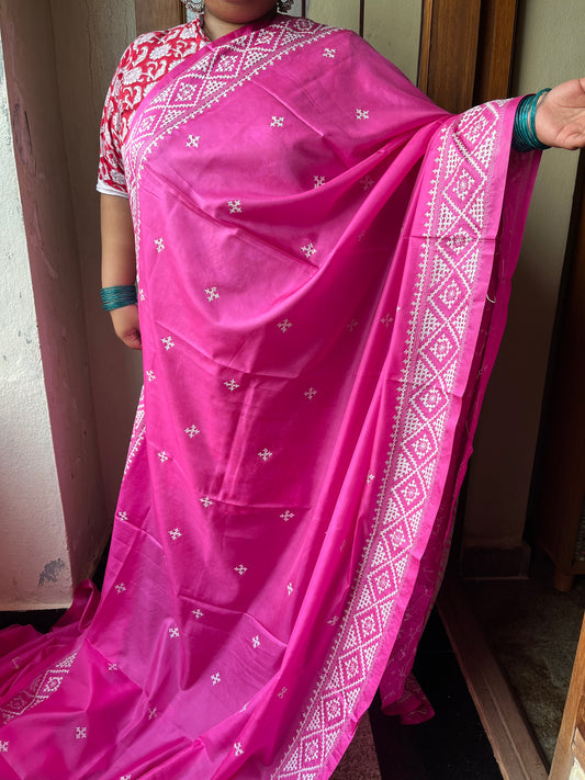 LOVELY Kutchwork Saree