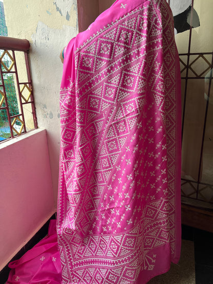 LOVELY Kutchwork Saree