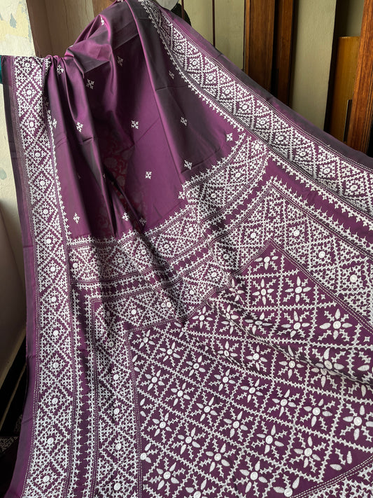 LAAJWAAB Kutchwork Saree