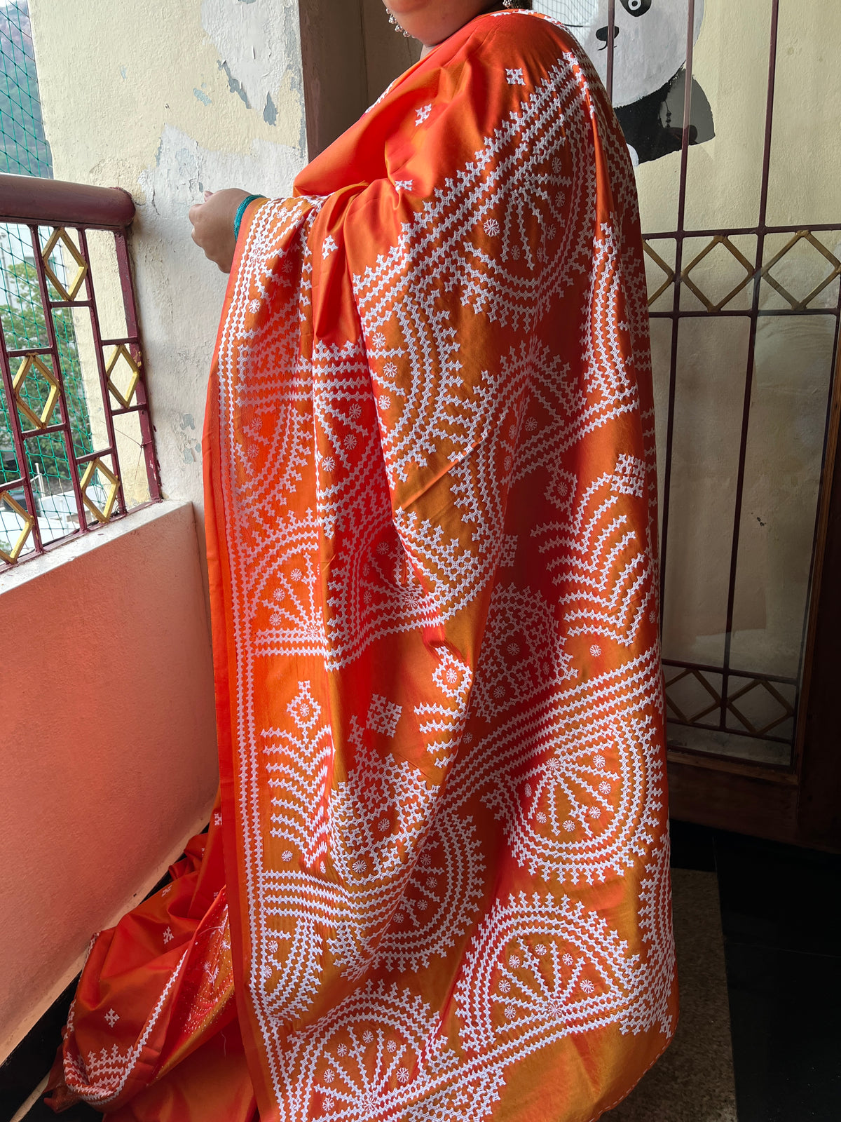 SURYA Kutchwork Saree