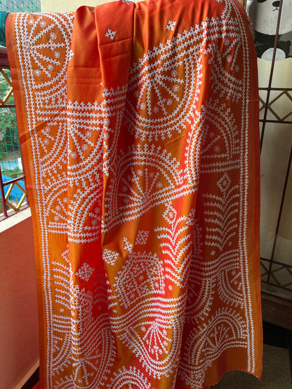 SURYA Kutchwork Saree