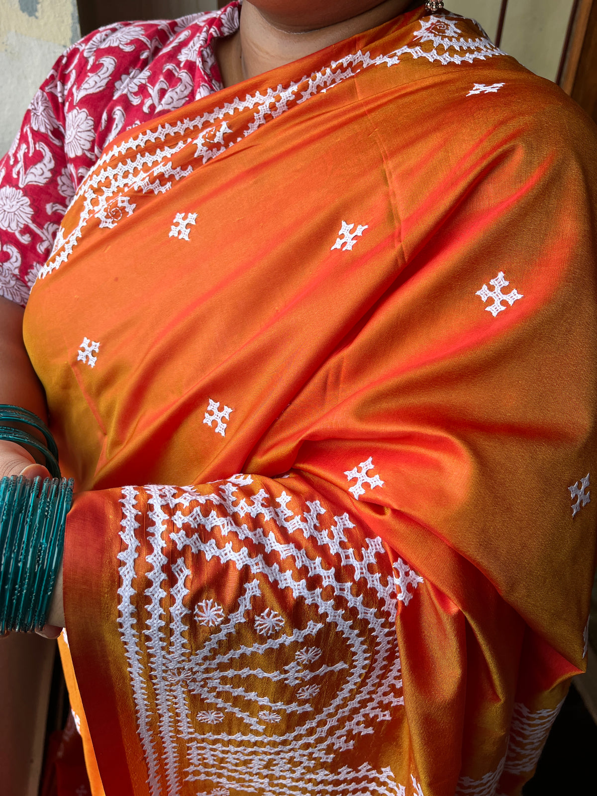 SURYA Kutchwork Saree