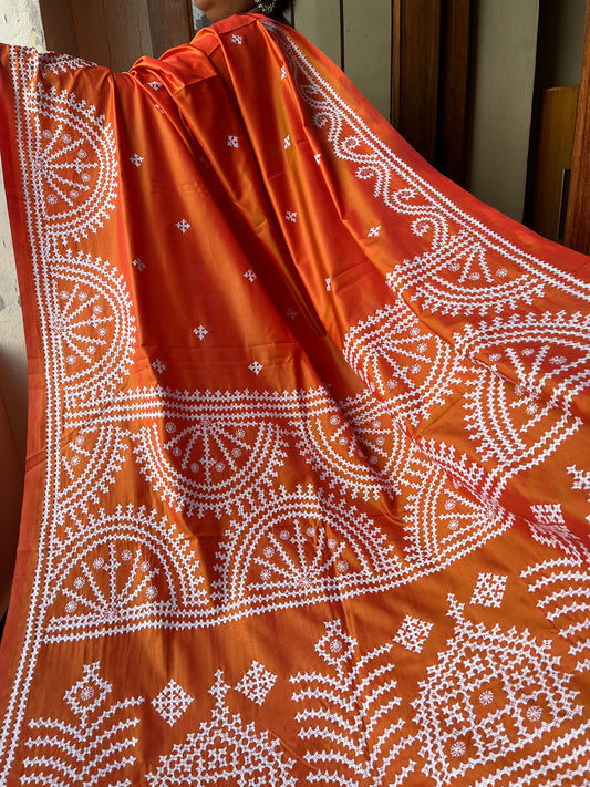 SURYA Kutchwork Saree