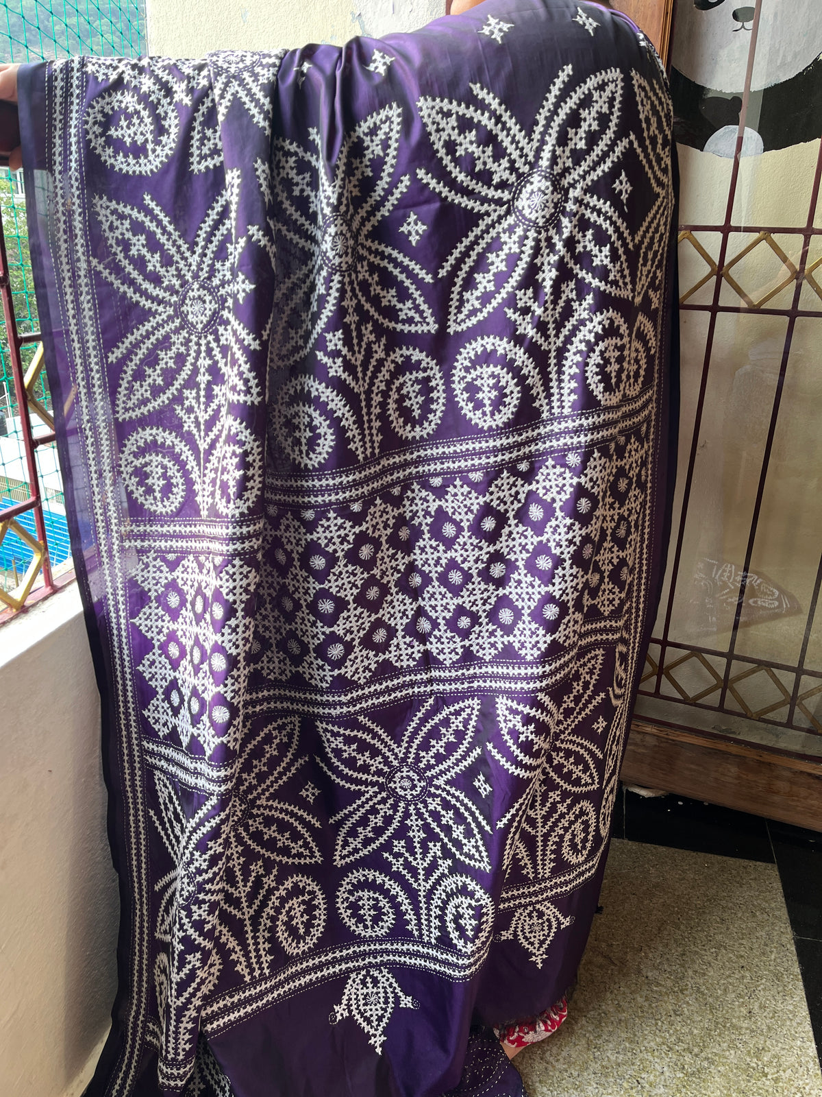 NAKSHATRA Kutchwork Saree