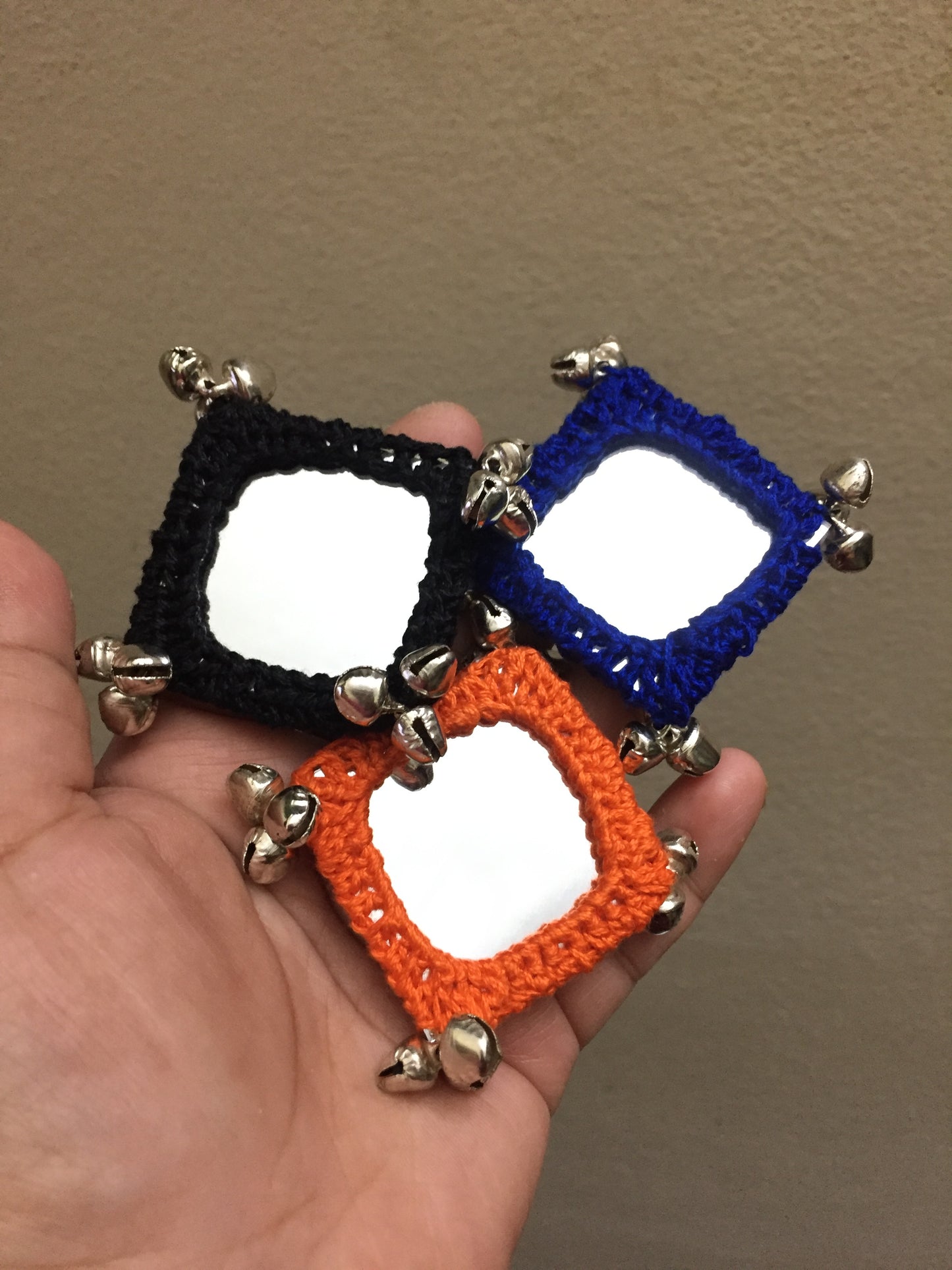 Ghungroo Big Mirror Buttons