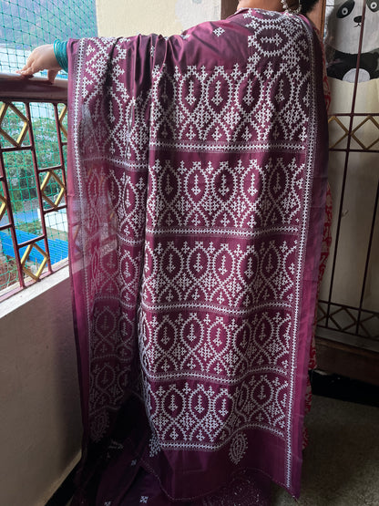ETHNIC Kutchwork Saree