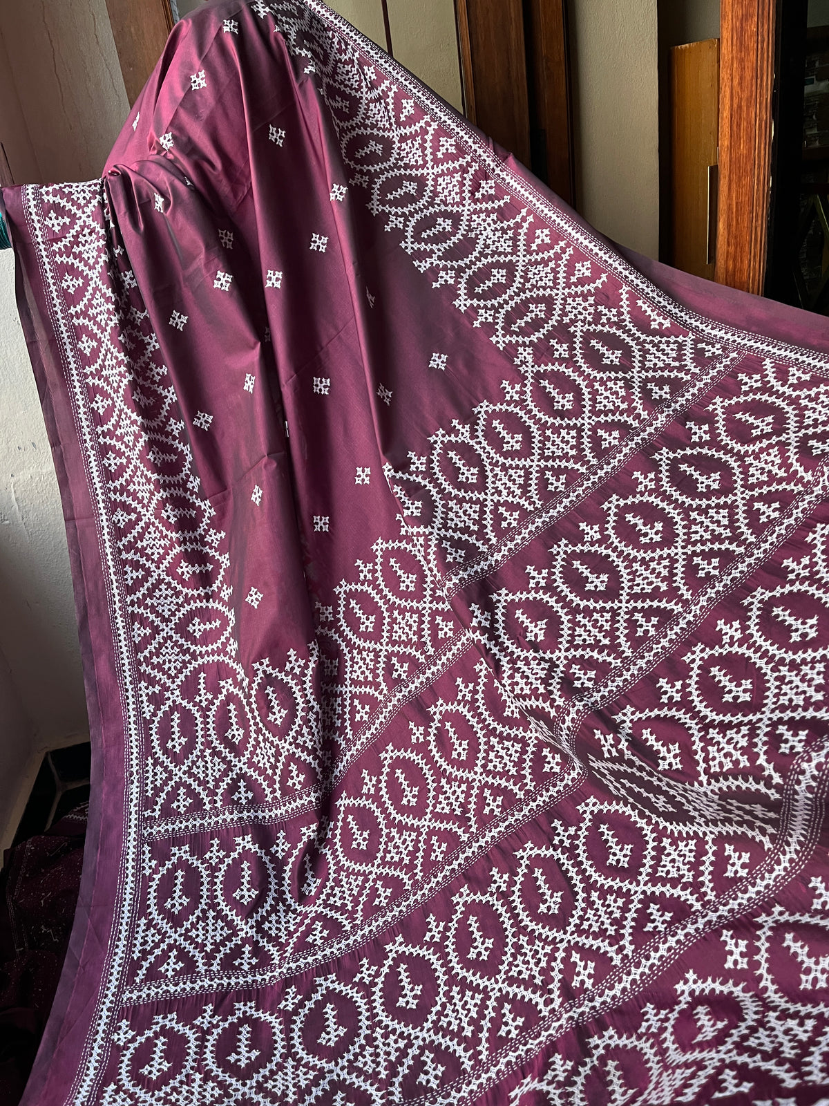 ETHNIC Kutchwork Saree