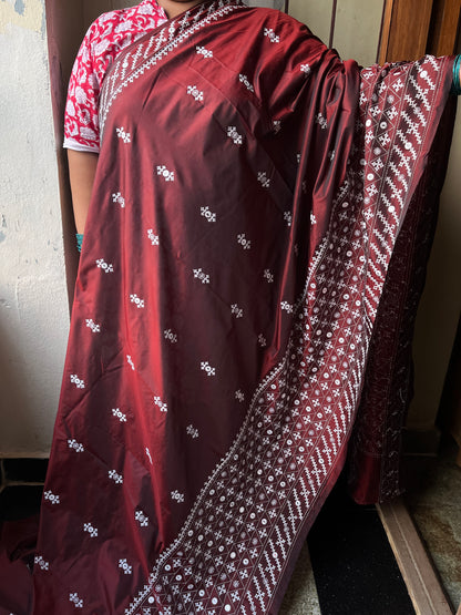 GRAND Kutchwork Saree
