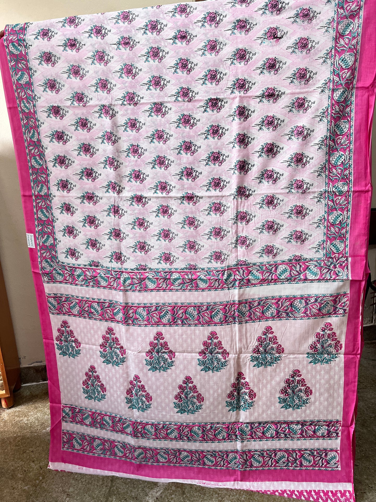 Mulmul Cotton Kanthawork Saree