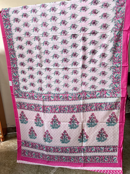 Mulmul Cotton Kanthawork Saree