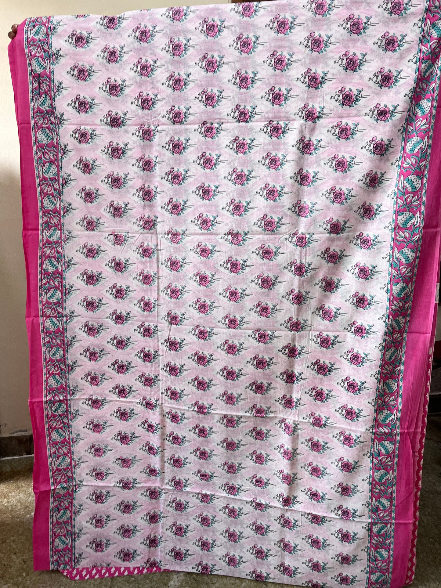Mulmul Cotton Kanthawork Saree