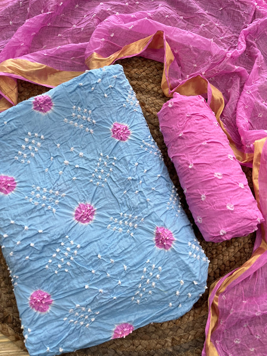 Bandhani Dress Material