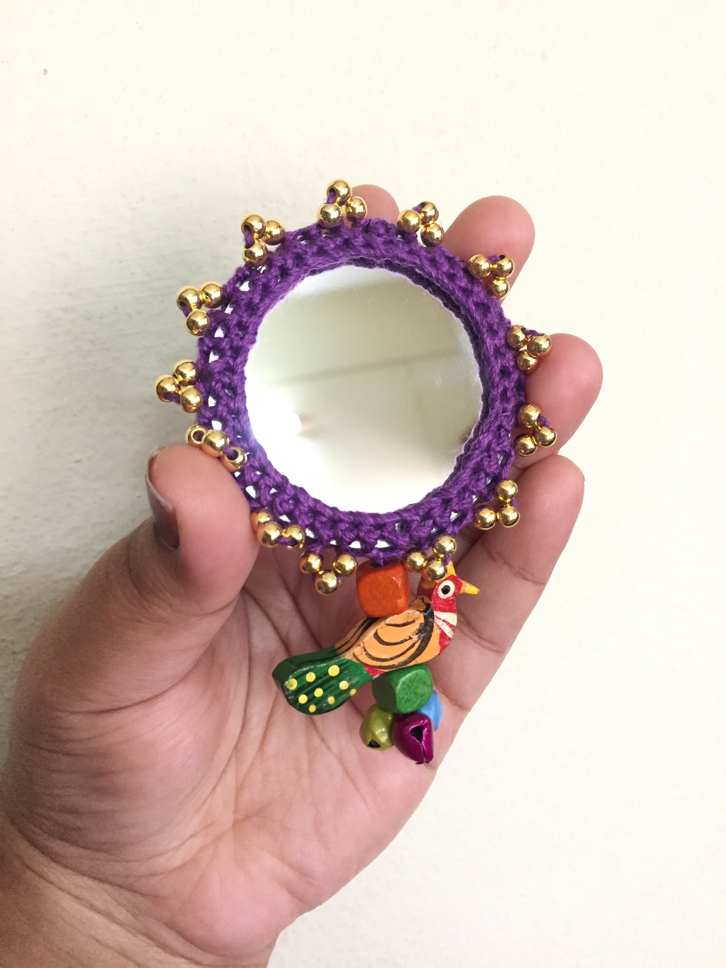 Big Gulaabo Mirror Tassel
