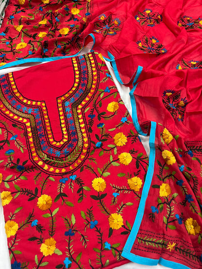 Phulkari Dress Material