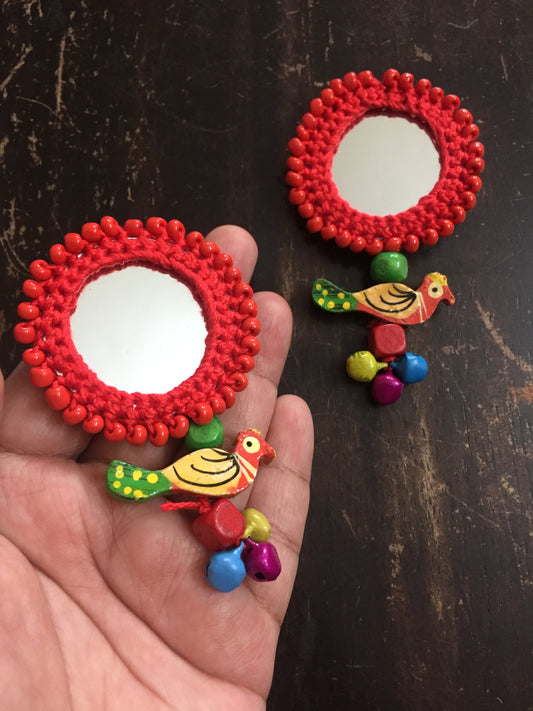 Big Gulaabo Mirror Tassel